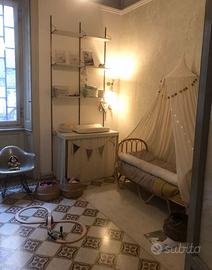 Lettino rattan bambino 140cm