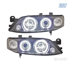 FARI OPEL VECTRA B 96-98 ANGEL EYES CCFL FONDO NER