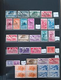 Collezione francobolli Trieste AMG-FTT 1945-54
