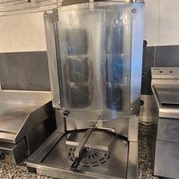 Gyros kebab elettrico, 6 resistenze a infrarossi

