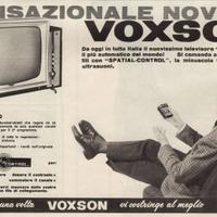 TV vintage VOXSON arredamento