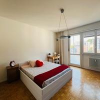 Spaziosa stanza singola con balcone da settembre