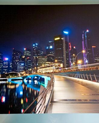 Fotoquadro Cityscape Singapore 60x40
