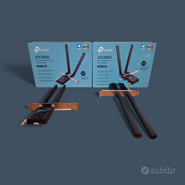 Schede PciE Wifi6 + BT TP-Link TX20E e TX50E