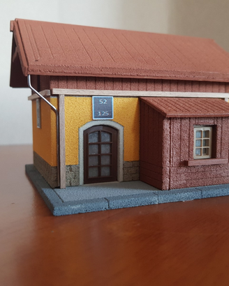 Casello FS scala 1:87 per plastico ferroviario