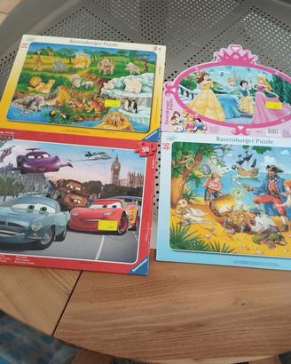 4 puzzle  Ravensburg 14-25-30-46  pezzi