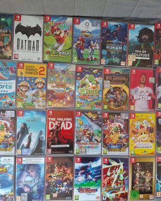 Raccolta completa giochi Nintendo switch ita