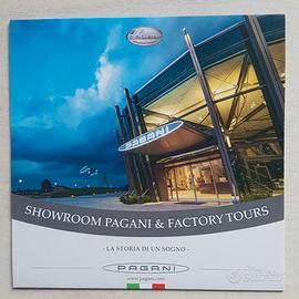 102 - DEPLIANT PAGANI AUTOMOBILI, SHOWROOM & TOURS