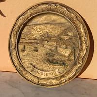 Piatto gesso souvenir Cogoleto