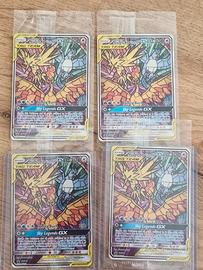 Pokemon Moltres & Zapdos & Articuno GX SM 210