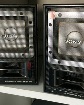 Casse Vintage Sony SRS-150 (Anni '80)