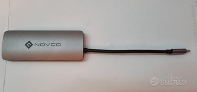 Hub USB C per PC  e Smartphone TV + Air  Mouse 