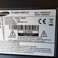 televisione sansung plasma 