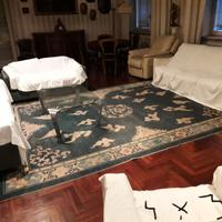 grande tappeto cinese antico blu