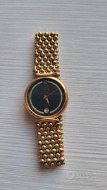 LORENZ orologio vintage RARO CINTURINO SFERE 18K