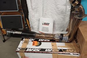 x triumph tiger sport scarico completo miv 