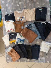 Lotto Abbigliamento Bimbo/a Autunno – 20 Pezzi
