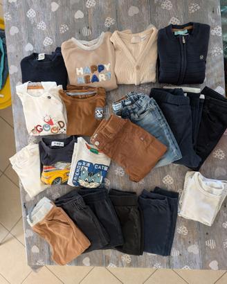 Lotto Abbigliamento Bimbo/a Autunno – 20 Pezzi