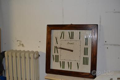 Orologio Parete Lowell Legno 51x51