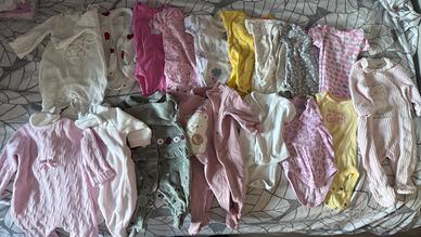 Tutine Body Piumino Cappellino Calzini per neonato