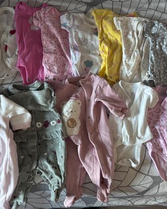 Tutine Body Piumino Cappellino Calzini per neonato