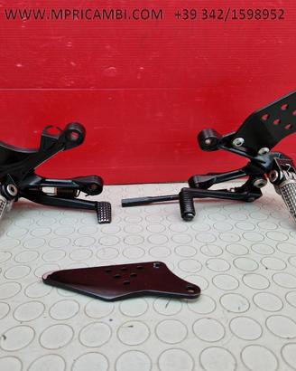 PEDANE PILOTA KAWASAKI NINJA 600 2008 2007 ZX6R