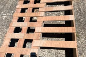 Letto per furgone camperizzato