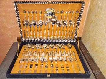 Servizio Posate LBL placcato argento 50 pezzi.
