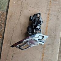 deragliatore e comando shimano xt 