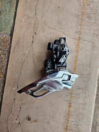 deragliatore e comando shimano xt 