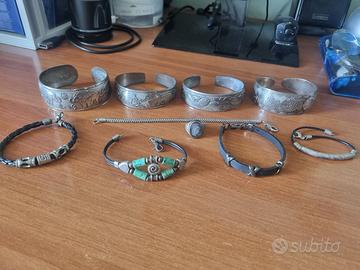 Bracciali da Schiava e Caucciù