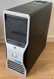 Workstation Dell T3500 con monitor