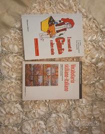 Lotto 2 libri: Vocabolario siciliano+Storie Giufà