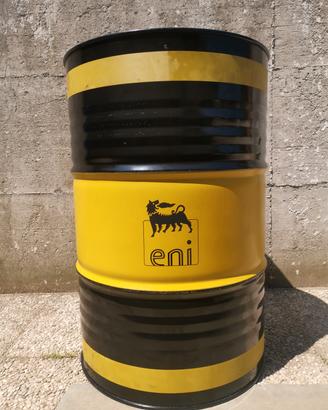 Bidone olio Eni 200 litri 