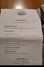 Poltrona con meccanismo reclinabile e alza persona
