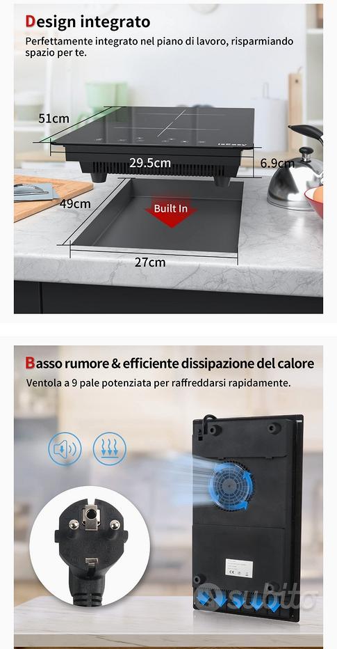 Piastra induzione doppia - Offerte usato e ricondizionato 