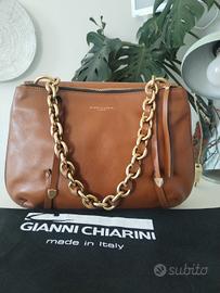 Gianni Chiarini Olympia Large Borsa Pelle Cuoio 