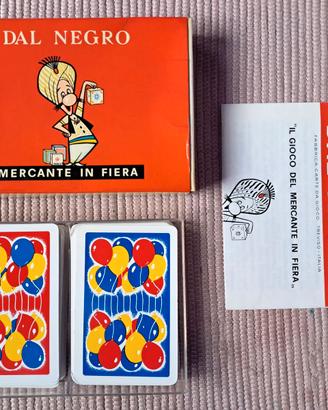 Mercante in Fiera Dal Negro 2 mazzi 1970 perfetti