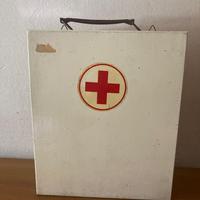 Cassetta pronto soccorso epoca  anni 70