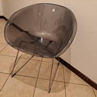 Poltrocina Pedrali grigio fumo