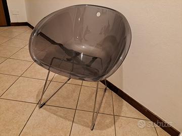 Poltrocina Pedrali grigio fumo