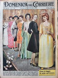domenica del corriere 25 marzo 1962