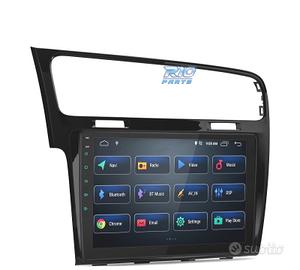RADIO GPS ANDROID 12 PER VOLKSWAGEN VW GOLF 7 HDMI