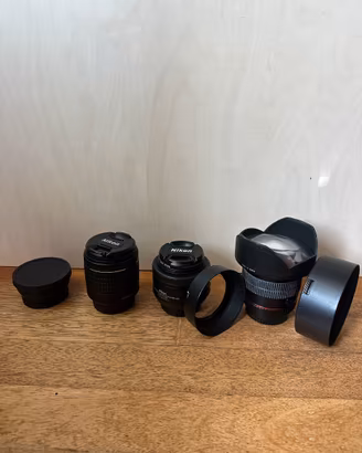 Bundle obiettivi Nikon APS-C