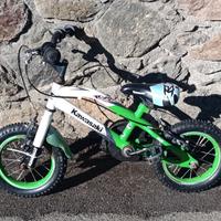 bicicletta bambino 12" Kawasaki