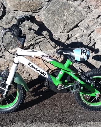 bicicletta bambino 12" Kawasaki