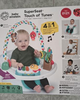 Seggiolino Baby Einstein SuperSeat 3 in 1 nuovo