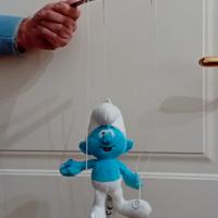 giocattoli marionette puffi