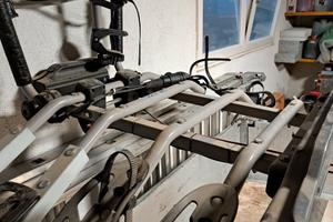 Portabici per gancio traino per4 bici