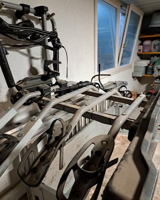 Portabici per gancio traino per4 bici